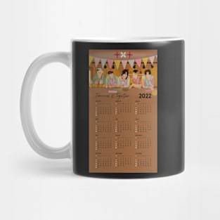 TXT KPOP BAND CALENDAR Mug